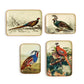 Pheasants Metal Trinket/Desk Trays (4 Designs) (2 Sizes)