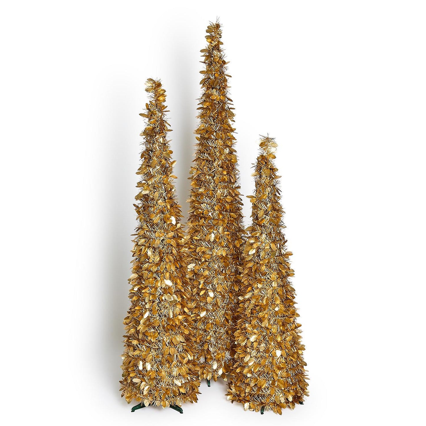 Tinsel and Holly Collapsible Tree Unit (3 Sizes)