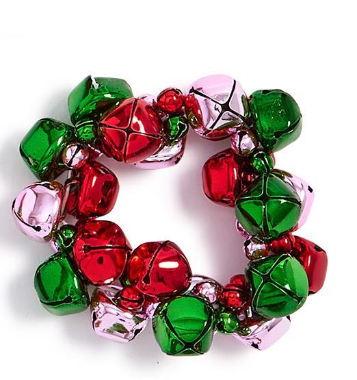 Jingle Bells Stretch Bracelet Unit ( 5 Colors)