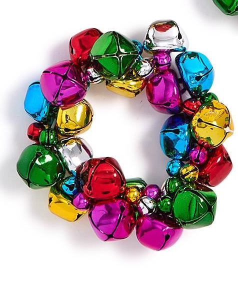 Jingle Bells Stretch Bracelet Unit ( 5 Colors)