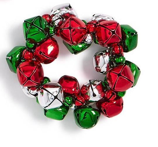 Jingle Bells Stretch Bracelet Unit ( 5 Colors)