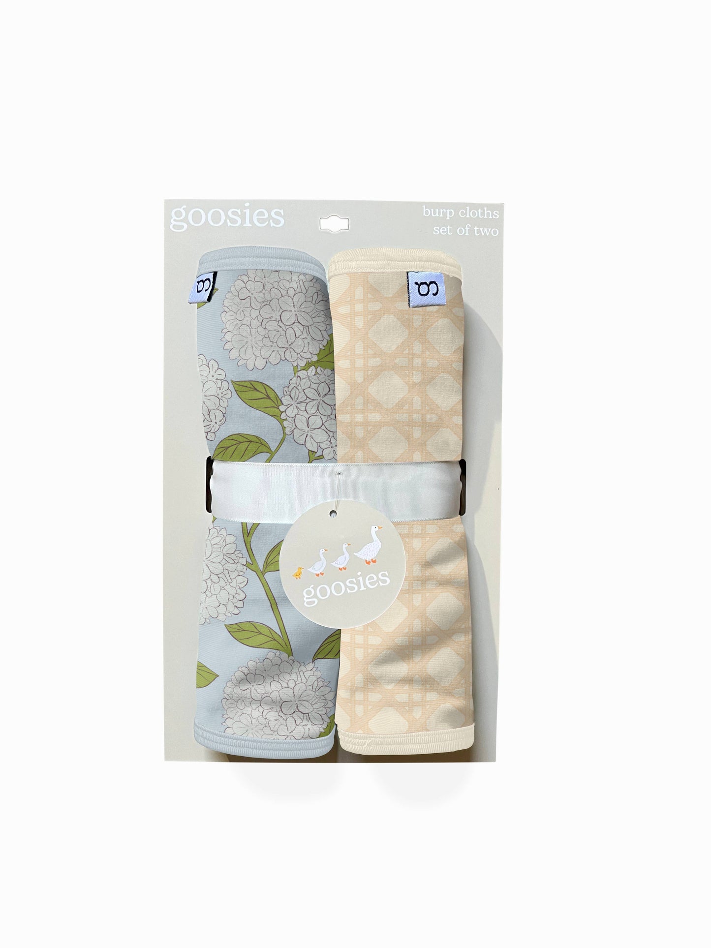 Hydrangeas - Burp Cloth Set