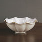 ENCANTO Devon Medium Bowl (Cream and White)
