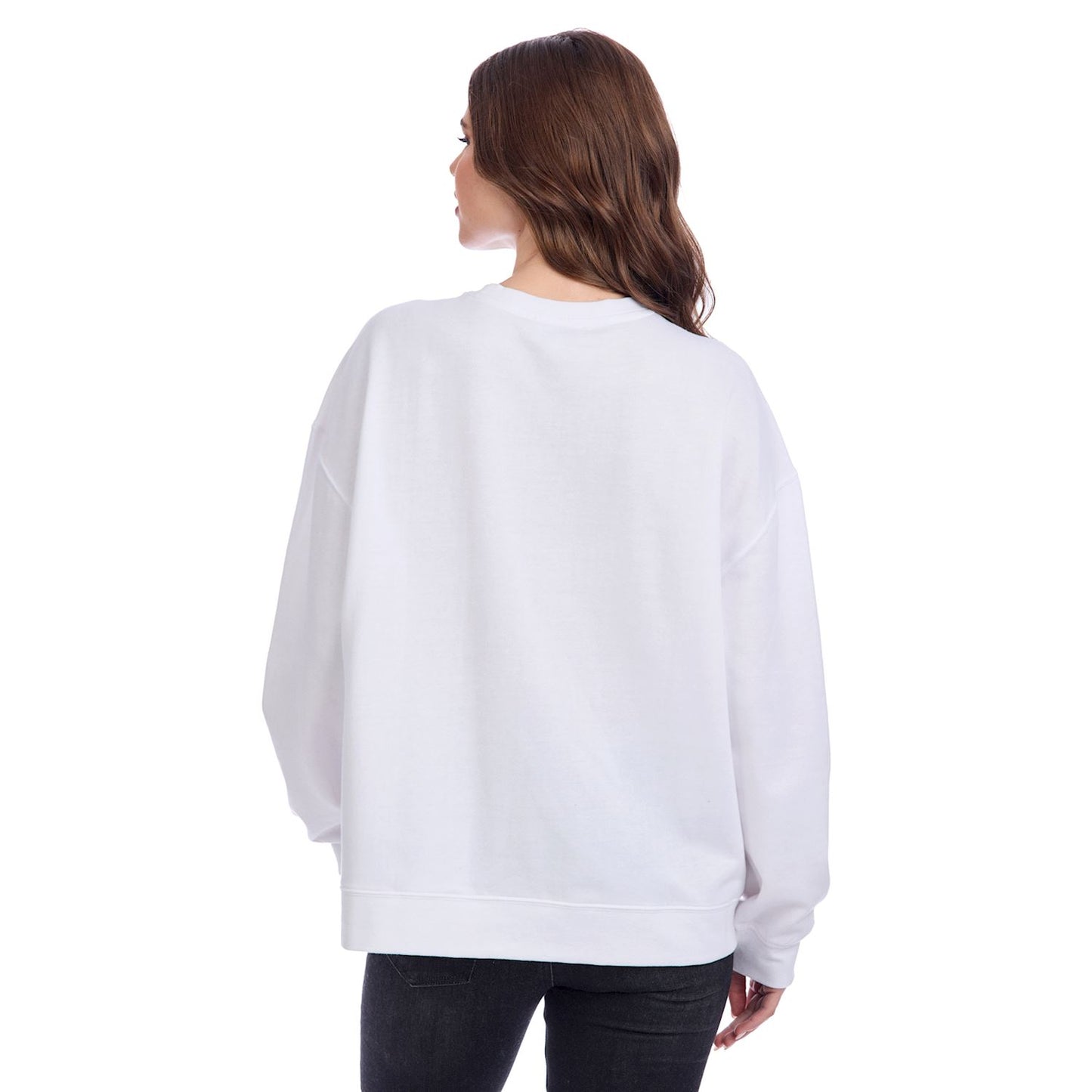 White Holiday Sparkle Sweatshirt