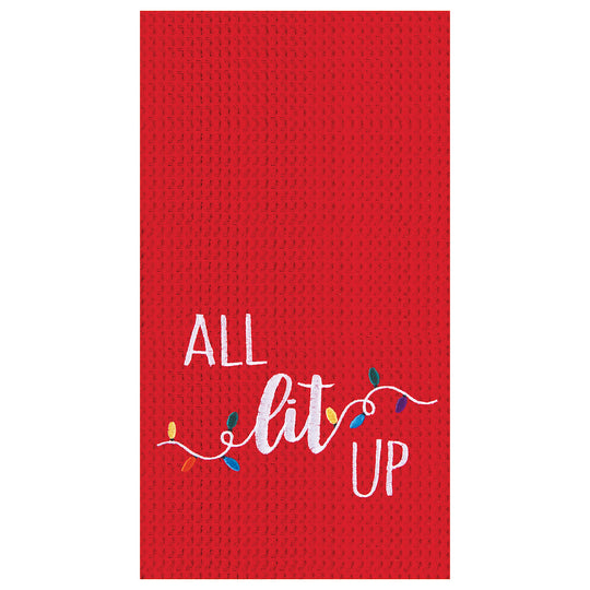 All Lit Up Kitchen Towel