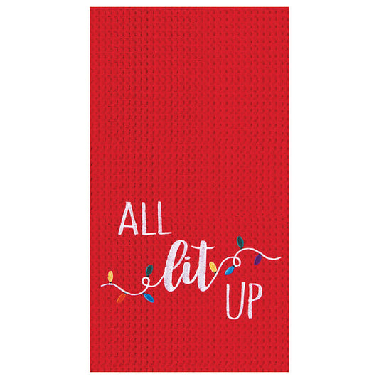All Lit Up Kitchen Towel
