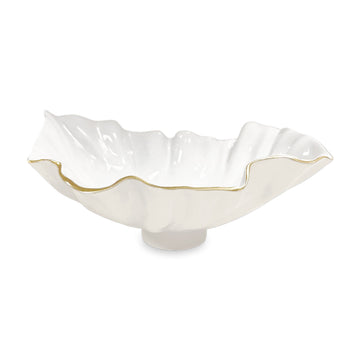 Encanto Bloom Medium Bowl (Cream and White)