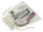 Organza Sheer Drawstring Bags: Ivory / 10 Pack / 4x6"