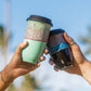 Nebula Ceramic Travel Mug – 16oz with Lid & Sleeve