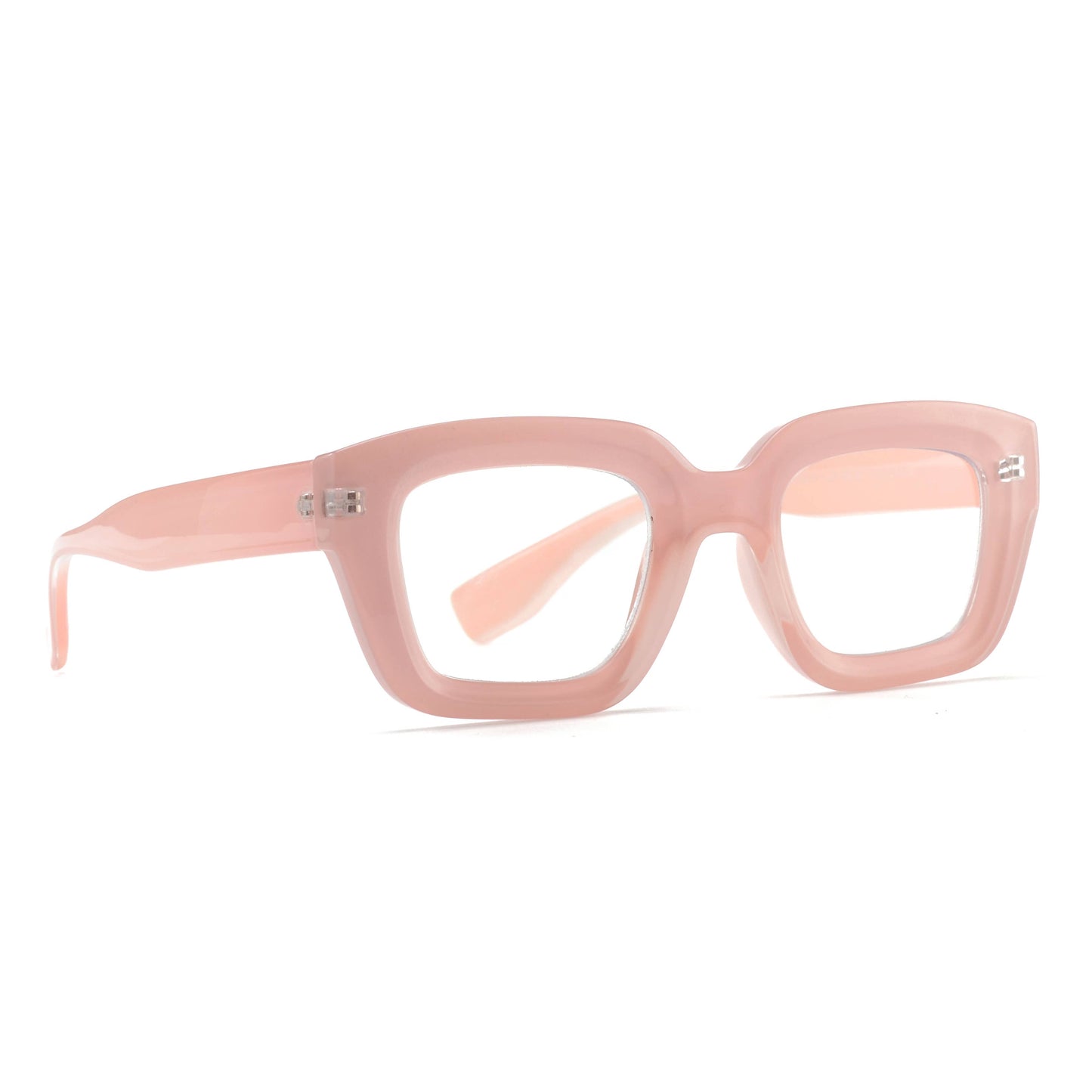 OWEN | Transparent Pink | Blue Light: 0.00