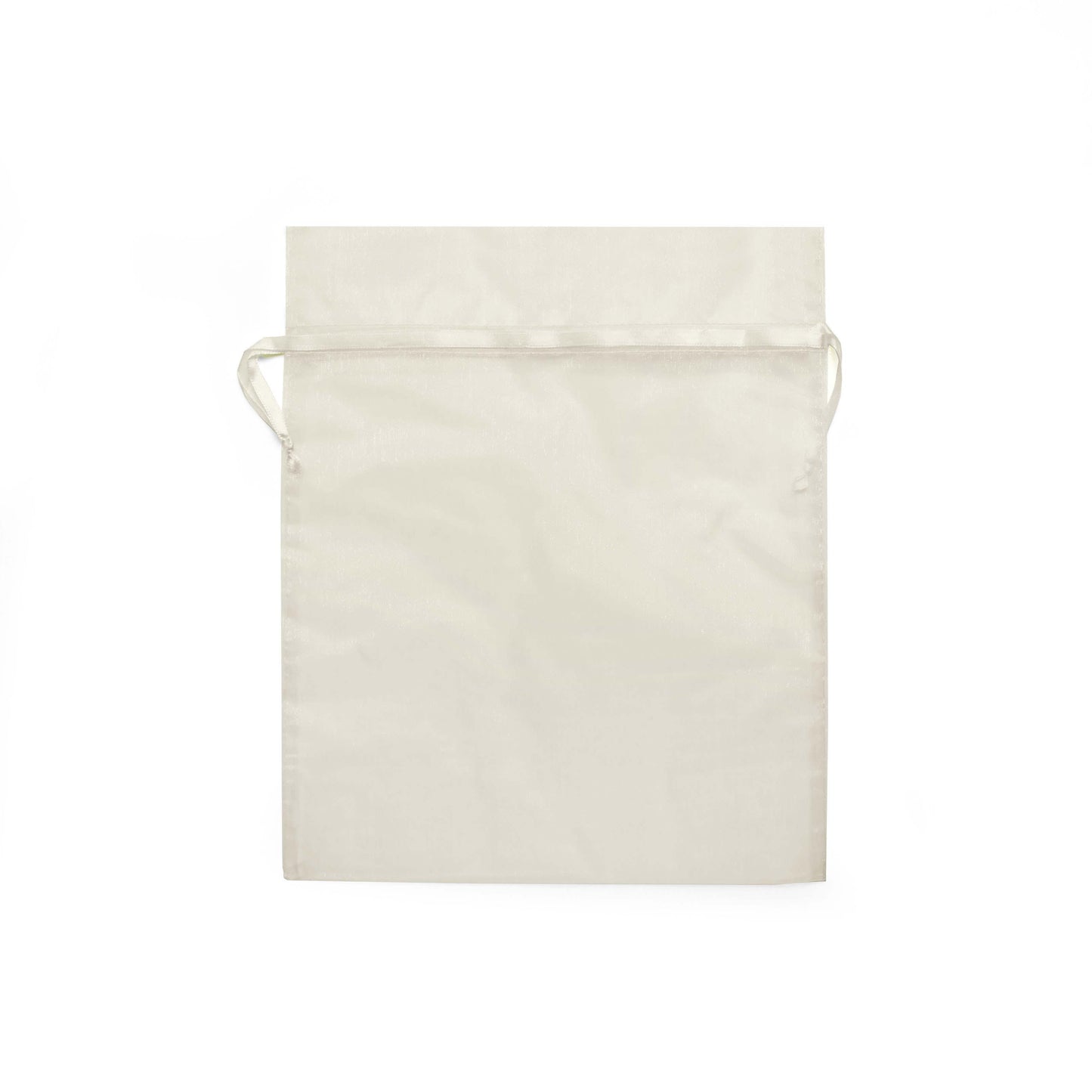 Organza Sheer Drawstring Bags: Hunter Green / 10 Pack / 4x6"