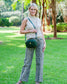 Sloane Studded Crossbody Hunter Green EC: