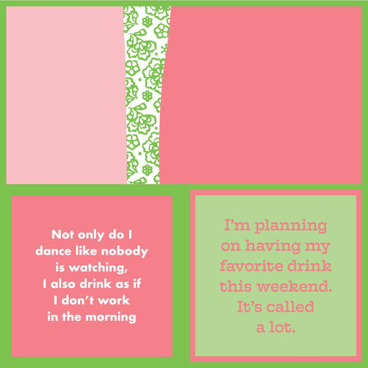 NAPKIN A Lot | Funny Party Gift | Cocktail Napkin