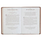 Devotional Walking with God Large Print Faux Leather