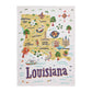Louisiana Embroidered Pillow - Angela Staehling