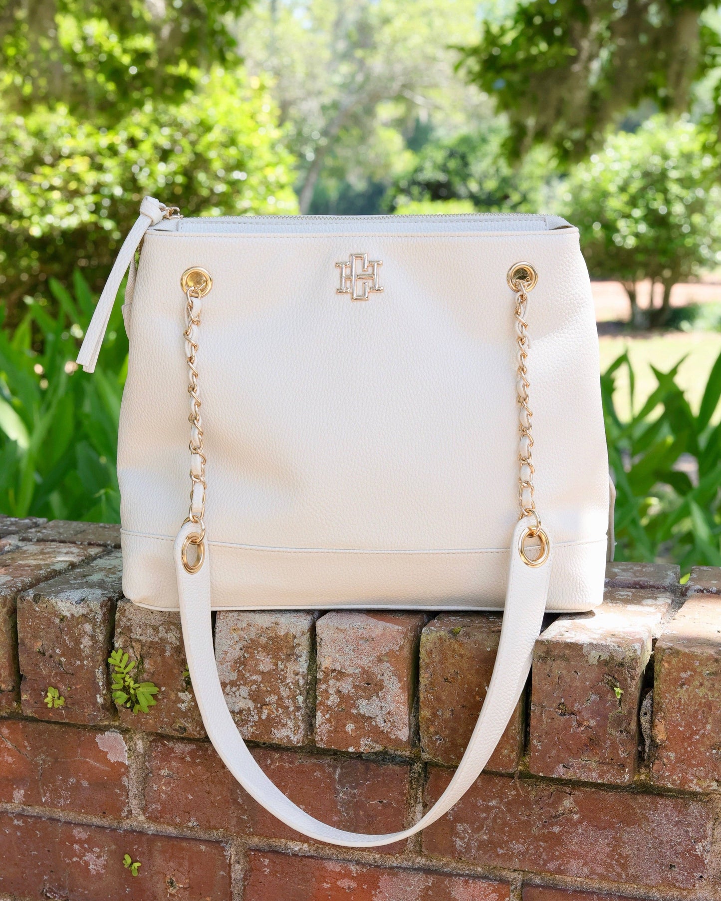 Teegan Tote Cream: Default