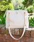 Teegan Tote Cream: Default