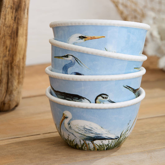 Coastal Birds Ice Cream Bowl 5.25" x 3" (4 Styles)