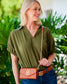 Carlington Clutch/Crossbody Saddle VQ