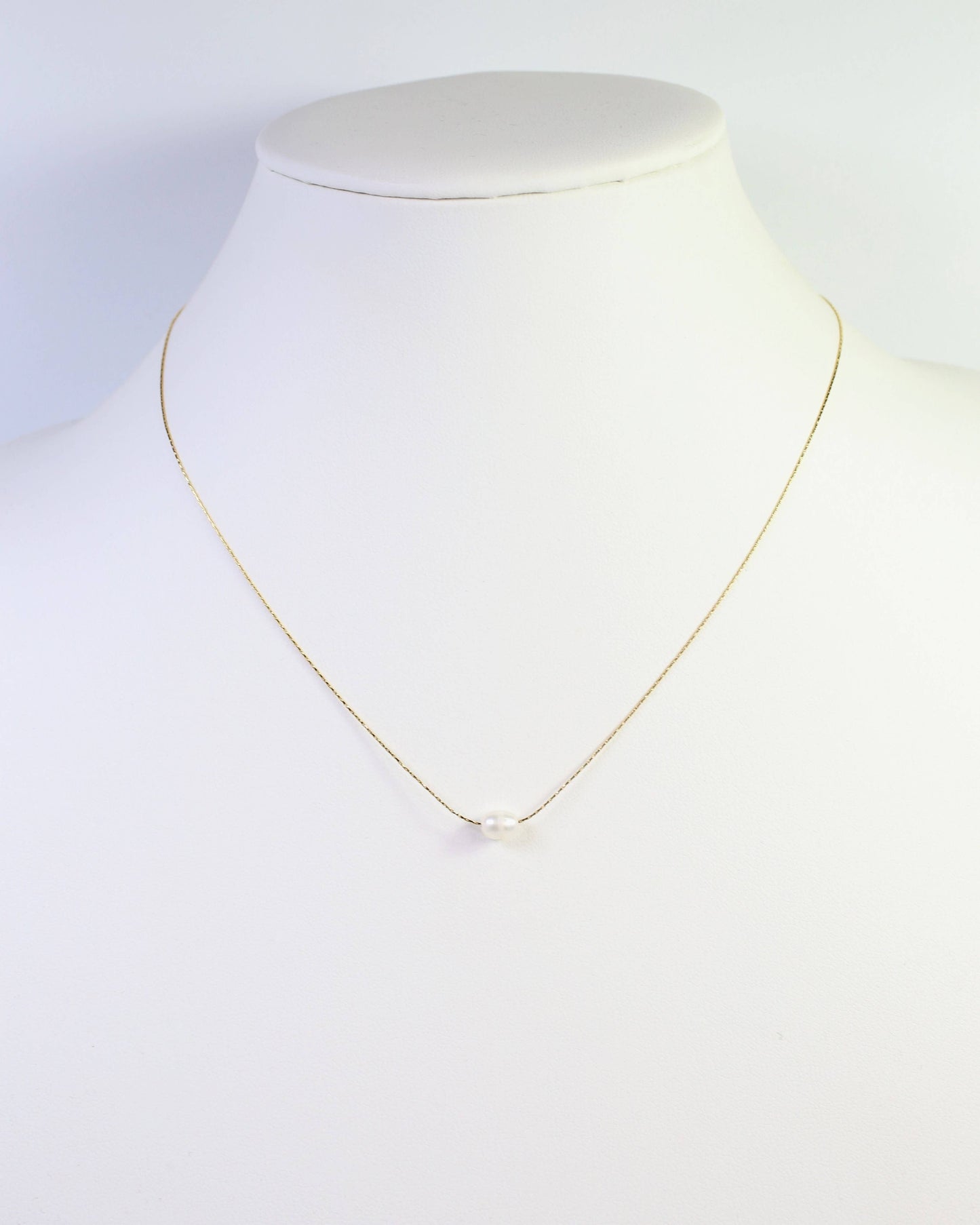 Conquest Necklace with Pearl Gold