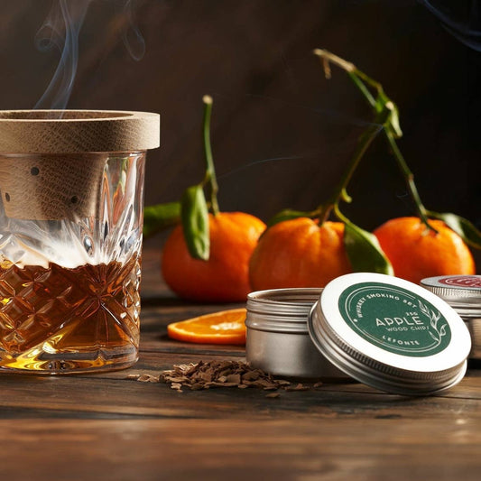 Dublin Crystal 6 Piece Whiskey Smoker Set