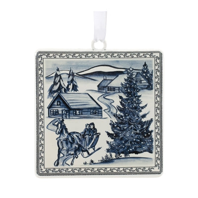 Winter Scene Ornament (2 Styles)