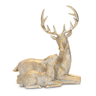 Deer and Fawn Figure