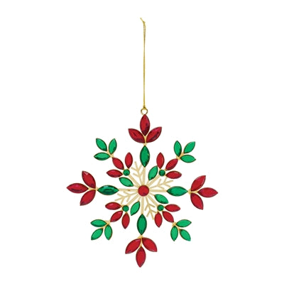 Jewel Snowflake Ornament