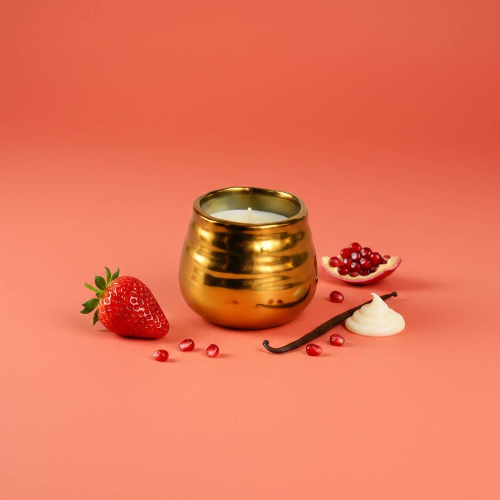 8 oz Midas Candle: Vanilla Lume