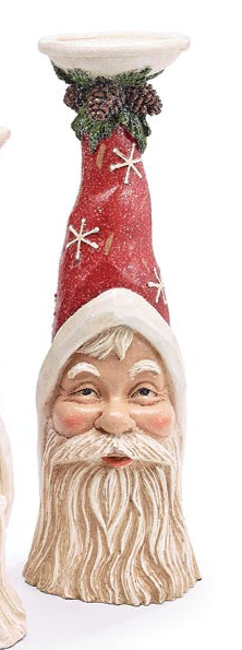 Santa Candleholder (3 Sizes)