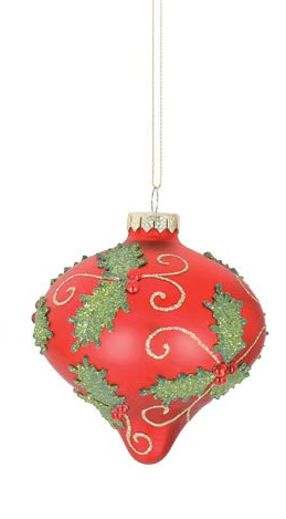 Holly Ornaments ( 3 Shapes )