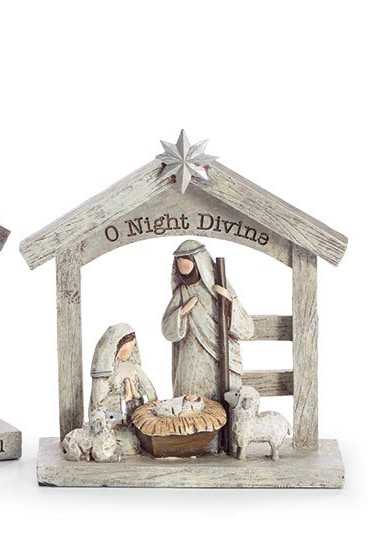 Resin Nativity Sitter (2 Styles)