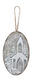 Snowy Church Message Ornament (3 Styles)