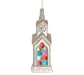 Church Ornament w/Holy Family