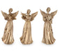 Gold Instrument Angel Figurine (3 Styles)