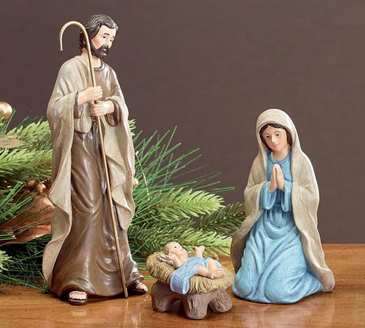 Three Piece Holy Family Nativity Set