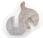Small Interlocking Marble Pumpkin Decor