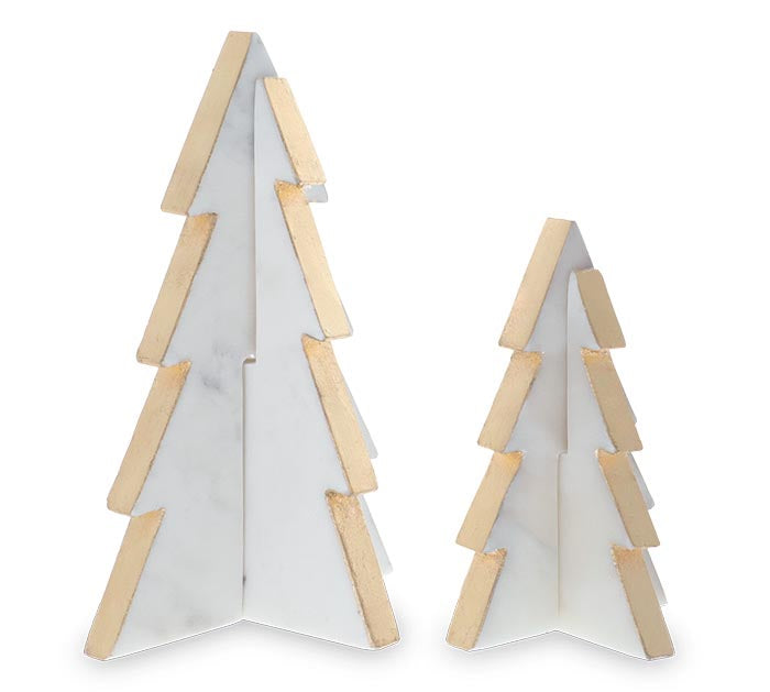Interlocking Marble Trees (2 Sizes)