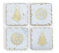 Holiday Marble Coaster Set