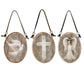 Religious Mango Wood Ornaments (3 Styles)