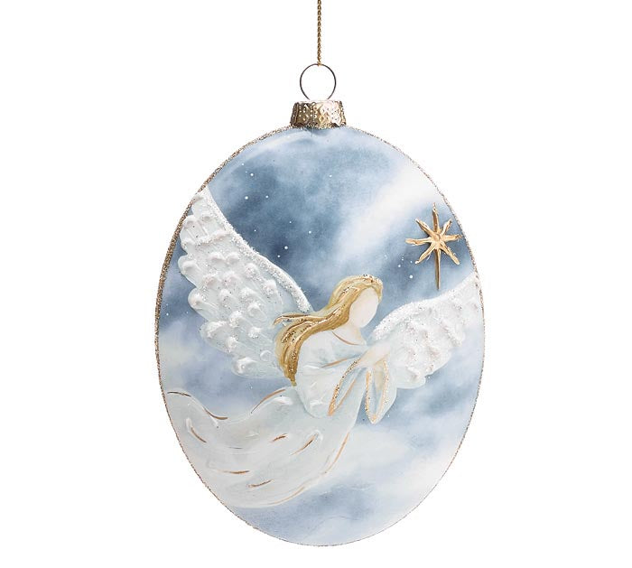 Great Joy Angel On Blue