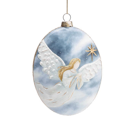 Great Joy Angel On Blue