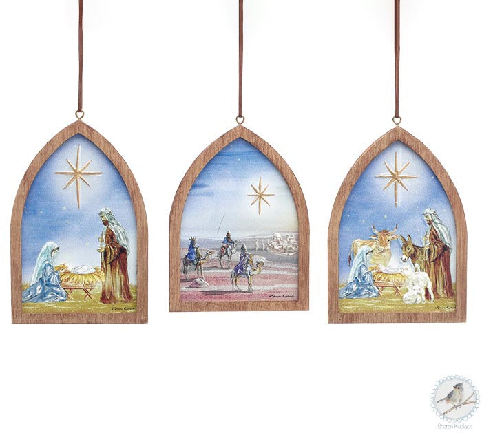 Wooden Religious Arch Ornaments