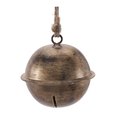 Round Iron Bell Ornament (2 sizes)