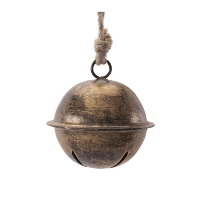 Round Iron Bell Ornament (2 sizes)