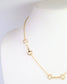Thoroughbred Horsebit Necklace Gold