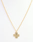 Rexburg Cross Necklace Gold: Default