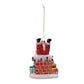 Santa in Chimney Ornament