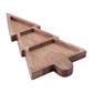 Tree Divided Wood Tray
