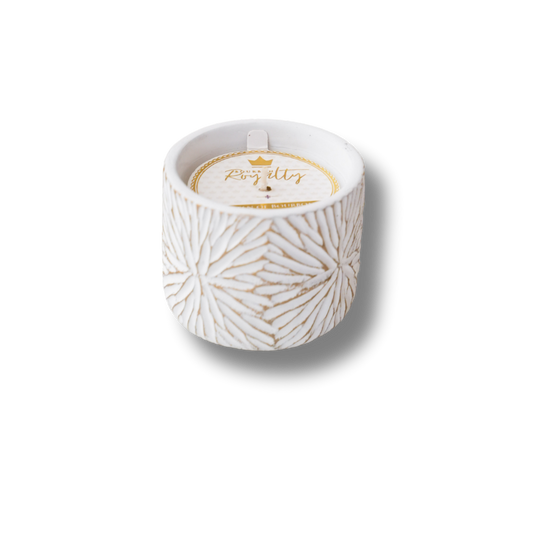 4 oz Sky Burst Votive: White Linen